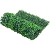 image:imageVEVOR Artificial Boxwood Panel 24pcs 20 x 20 in Green Fake Grass Wall12pcs