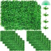 image:imageVEVOR Artificial Boxwood Panel 24pcs 20 x 20 in Green Fake Grass Wall12pcs