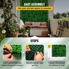 image:imageVEVOR Artificial Boxwood Panel 24pcs 20 x 20 in Green Fake Grass Wall6pcs