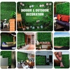 image:imageVEVOR Artificial Boxwood Panel 24pcs 20 x 20 in Green Fake Grass Wall6pcs