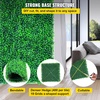 image:imageVEVOR Artificial Boxwood Panel 24pcs 20 x 20 in Green Fake Grass WallCeleste Y Blanco