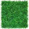 image:imageVEVOR Artificial Boxwood Panel 24pcs 20 x 20 in Green Fake Grass WallGreen