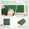 image:imageVEVOR Artificial Boxwood Panel 24pcs 20 x 20 in Green Fake Grass WallGreen
