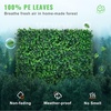 image:imageVEVOR Artificial Boxwood Panel 24pcs 20 x 20 in Green Fake Grass WallGreen
