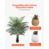 image:imageVEVOR Artificial Dracaena Tree 5 ft Fake Palm Tropical Plants with White Tall Planter Faux Floor Silk Plant in Pot Large Trees for Home Office Living Room Decor House Warming Indoor OutdoorAreca Palms