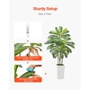 image:imageVEVOR Artificial Dracaena Tree 5 ft Fake Palm Tropical Plants with White Tall Planter Faux Floor Silk Plant in Pot Large Trees for Home Office Living Room Decor House Warming Indoor OutdoorDracaena Tree