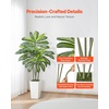 image:imageVEVOR Artificial Dracaena Tree 5 ft Fake Palm Tropical Plants with White Tall Planter Faux Floor Silk Plant in Pot Large Trees for Home Office Living Room Decor House Warming Indoor OutdoorDracaena Tree