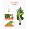 image:imageVEVOR Artificial Dracaena Tree 5 ft Fake Palm Tropical Plants with White Tall Planter Faux Floor Silk Plant in Pot Large Trees for Home Office Living Room Decor House Warming Indoor OutdoorBird of Paradise