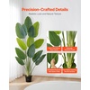 image:imageVEVOR Artificial Dracaena Tree 5 ft Fake Palm Tropical Plants with White Tall Planter Faux Floor Silk Plant in Pot Large Trees for Home Office Living Room Decor House Warming Indoor OutdoorBird of Paradise