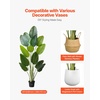 image:imageVEVOR Artificial Dracaena Tree 5 ft Fake Palm Tropical Plants with White Tall Planter Faux Floor Silk Plant in Pot Large Trees for Home Office Living Room Decor House Warming Indoor OutdoorBird of Paradise