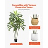image:imageVEVOR Artificial Dracaena Tree 5 ft Fake Palm Tropical Plants with White Tall Planter Faux Floor Silk Plant in Pot Large Trees for Home Office Living Room Decor House Warming Indoor OutdoorDracaena Tree
