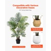 image:imageVEVOR Artificial Dracaena Tree 5 ft Fake Palm Tropical Plants with White Tall Planter Faux Floor Silk Plant in Pot Large Trees for Home Office Living Room Decor House Warming Indoor OutdoorAreca Palms
