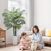 image:imageVEVOR Artificial Dracaena Tree 5 ft Fake Palm Tropical Plants with White Tall Planter Faux Floor Silk Plant in Pot Large Trees for Home Office Living Room Decor House Warming Indoor OutdoorAreca Palmsthick