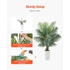 image:imageVEVOR Artificial Dracaena Tree 5 ft Fake Palm Tropical Plants with White Tall Planter Faux Floor Silk Plant in Pot Large Trees for Home Office Living Room Decor House Warming Indoor OutdoorAreca Palms