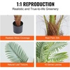 image:imageVEVOR Artificial Dracaena Tree 5 ft Fake Palm Tropical Plants with White Tall Planter Faux Floor Silk Plant in Pot Large Trees for Home Office Living Room Decor House Warming Indoor OutdoorPalm
