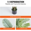 image:imageVEVOR Artificial Dracaena Tree 5 ft Fake Palm Tropical Plants with White Tall Planter Faux Floor Silk Plant in Pot Large Trees for Home Office Living Room Decor House Warming Indoor OutdoorPalm