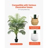 image:imageVEVOR Artificial Dracaena Tree 5 ft Fake Palm Tropical Plants with White Tall Planter Faux Floor Silk Plant in Pot Large Trees for Home Office Living Room Decor House Warming Indoor OutdoorAreca Palmsthick