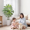 image:imageVEVOR Artificial Dracaena Tree 5 ft Fake Palm Tropical Plants with White Tall Planter Faux Floor Silk Plant in Pot Large Trees for Home Office Living Room Decor House Warming Indoor OutdoorDracaena Tree