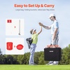 image:imageVEVOR Backyard Golf Game 3 Hole Golf Course Golf Game Practice Games Golf Chipping Game for Family Adults and Kids Portable Outdoor Yard Golf Game for Lawn Yard Camping Park Beach3 Pack Golf Buckets