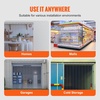 image:imageVEVOR Clear PVC Strip Curtain 84 in Height x 72 in Width x 008 in Thickness 12 PCS Walk in Freezer Cooler Curtain Strips Smooth Waterproof Plastic Door Strips for Warehouse Freezer Garage Doors84 Height x 60 Width