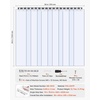 image:imageVEVOR Clear PVC Strip Curtain 84 in Height x 72 in Width x 008 in Thickness 12 PCS Walk in Freezer Cooler Curtain Strips Smooth Waterproof Plastic Door Strips for Warehouse Freezer Garage Doors84 Height x 36 Width