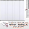 image:imageVEVOR Clear PVC Strip Curtain 84 in Height x 72 in Width x 008 in Thickness 12 PCS Walk in Freezer Cooler Curtain Strips Smooth Waterproof Plastic Door Strips for Warehouse Freezer Garage Doors84 Height x 60 Width