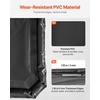 image:imageVEVOR Containment Mat 8 ft 6 in x 20 ft NonSlip PVC Garage Floor Mat with a Cleaning Squeegee Heavy Duty Durable Waterproof Protection from Snow Rain and Mud for Cars SUVs Trucks Parking Black7 ft 9 in x 16 ft