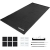 image:imageVEVOR Containment Mat 8 ft 6 in x 20 ft NonSlip PVC Garage Floor Mat with a Cleaning Squeegee Heavy Duty Durable Waterproof Protection from Snow Rain and Mud for Cars SUVs Trucks Parking Black7 ft 9 in x 16 ft