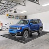 image:imageVEVOR Containment Mat 8 ft 6 in x 20 ft NonSlip PVC Garage Floor Mat with a Cleaning Squeegee Heavy Duty Durable Waterproof Protection from Snow Rain and Mud for Cars SUVs Trucks Parking Black7 ft 9 in x 16 ft