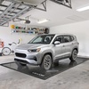 image:imageVEVOR Containment Mat 8 ft 6 in x 20 ft NonSlip PVC Garage Floor Mat with a Cleaning Squeegee Heavy Duty Durable Waterproof Protection from Snow Rain and Mud for Cars SUVs Trucks Parking Black7 ft 9 in x 18 ft