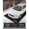 image:imageVEVOR Containment Mat 8 ft 6 in x 20 ft NonSlip PVC Garage Floor Mat with a Cleaning Squeegee Heavy Duty Durable Waterproof Protection from Snow Rain and Mud for Cars SUVs Trucks Parking Black7 ft 9 in x 18 ft