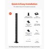 image:imageVEVOR Corner Cable Railing Post 12 Holes 42x2x2 Inches Stainless Steel Cable Railing System Kit for Indoor Outdoor Deck Balcony 1 Pack Black Product ID 1JZLGZXHS1065S1EW001V0Stair PostBlack