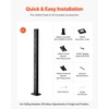 image:imageVEVOR Corner Cable Railing Post 12 Holes 42x2x2 Inches Stainless Steel Cable Railing System Kit for Indoor Outdoor Deck Balcony 1 Pack Black Product ID 1JZLGZXHS1065S1EW001V0Level PostBlack