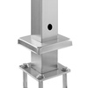 image:imageVEVOR Corner Cable Railing Post 12 Holes 42x2x2 Inches Stainless Steel Cable Railing System Kit for Indoor Outdoor Deck Balcony 1 Pack Black Product ID 1JZLGZXHS1065S1EW001V0Level PostSilver