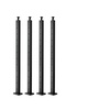 image:imageVEVOR Corner Cable Railing Post 12 Holes 42x2x2 Inches Stainless Steel Cable Railing System Kit for Indoor Outdoor Deck Balcony 1 Pack Black Product ID 1JZLGZXHS1065S1EW001V0Level PostBlack