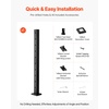 image:imageVEVOR Corner Cable Railing Post 12 Holes 42x2x2 Inches Stainless Steel Cable Railing System Kit for Indoor Outdoor Deck Balcony 1 Pack Black Product ID 1JZLGZXHS1065S1EW001V0Stair PostBlack