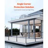 image:imageVEVOR Corner Cable Railing Post 12 Holes 42x2x2 Inches Stainless Steel Cable Railing System Kit for Indoor Outdoor Deck Balcony 1 Pack Black Product ID 1JZLGZXHS1065S1EW001V0Corner PostBlack