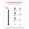image:imageVEVOR Corner Cable Railing Post 12 Holes 42x2x2 Inches Stainless Steel Cable Railing System Kit for Indoor Outdoor Deck Balcony 1 Pack Black Product ID 1JZLGZXHS1065S1EW001V0Level PostBlack