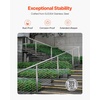 image:imageVEVOR Corner Cable Railing Post 12 Holes 42x2x2 Inches Stainless Steel Cable Railing System Kit for Indoor Outdoor Deck Balcony 1 Pack Black Product ID 1JZLGZXHS1065S1EW001V0Stair PostSilver