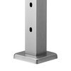 image:imageVEVOR Corner Cable Railing Post 12 Holes 42x2x2 Inches Stainless Steel Cable Railing System Kit for Indoor Outdoor Deck Balcony 1 Pack Black Product ID 1JZLGZXHS1065S1EW001V0Stair PostSilver