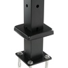 image:imageVEVOR Corner Cable Railing Post 12 Holes 42x2x2 Inches Stainless Steel Cable Railing System Kit for Indoor Outdoor Deck Balcony 1 Pack Black Product ID 1JZLGZXHS1065S1EW001V0Corner PostBlack