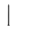 image:imageVEVOR Corner Cable Railing Post 12 Holes 42x2x2 Inches Stainless Steel Cable Railing System Kit for Indoor Outdoor Deck Balcony 1 Pack Black Product ID 1JZLGZXHS1065S1EW001V0Level PostBlack