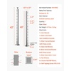 image:imageVEVOR Corner Cable Railing Post 12 Holes 42x2x2 Inches Stainless Steel Cable Railing System Kit for Indoor Outdoor Deck Balcony 1 Pack Black Product ID 1JZLGZXHS1065S1EW001V0Stair PostSilver