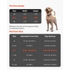 image:imageVEVOR Dog Door for Sliding Glass Door 75 78 to 80 1116 Adjustable Height Aluminum Alloy Frame with Flap Lock Design for LargeSized Dogs 180 SwingOpen Sliding Glass Pet DoorsBrown