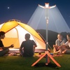 image:imageVEVOR LED Work Light with Stand 21000 Lumens ThreeHead Portable Camping Light with Individual Switch Tripod Stand 1083 ft Power Cord for Indoor Outdoor Job Site Construction IP65 Waterproof2200 LM  6Ah  1 Pack