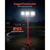 image:imageVEVOR LED Work Light with Stand 21000 Lumens ThreeHead Portable Camping Light with Individual Switch Tripod Stand 1083 ft Power Cord for Indoor Outdoor Job Site Construction IP65 Waterproof21000 LM  Corded  1 Pack