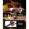 image:imageVEVOR LED Work Light with Stand 21000 Lumens ThreeHead Portable Camping Light with Individual Switch Tripod Stand 1083 ft Power Cord for Indoor Outdoor Job Site Construction IP65 Waterproof2200 LM  6Ah  1 Pack