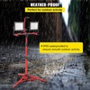 image:imageVEVOR LED Work Light with Stand 21000 Lumens ThreeHead Portable Camping Light with Individual Switch Tripod Stand 1083 ft Power Cord for Indoor Outdoor Job Site Construction IP65 Waterproof20000 LM  Corded  1 Pack