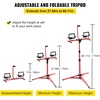 image:imageVEVOR LED Work Light with Stand 21000 Lumens ThreeHead Portable Camping Light with Individual Switch Tripod Stand 1083 ft Power Cord for Indoor Outdoor Job Site Construction IP65 Waterproof5000 LM  Corded  1 Pack