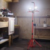 image:imageVEVOR LED Work Light with Stand 21000 Lumens ThreeHead Portable Camping Light with Individual Switch Tripod Stand 1083 ft Power Cord for Indoor Outdoor Job Site Construction IP65 Waterproof5000 LM  Corded  1 Pack